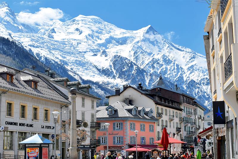Chamonix “wide angle”